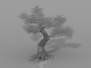 tree set 3D Model