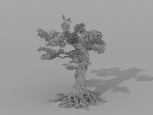 tree set 3D Model