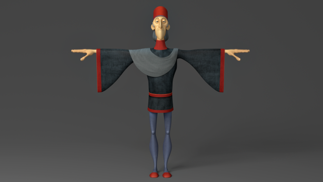 cartoon man Modèle 3D .c4d .max .obj .3ds .fbx .stl .blend 