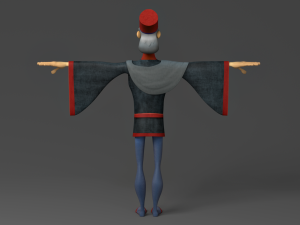 cartoon man Modèle 3D