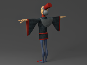 cartoon man Modèle 3D