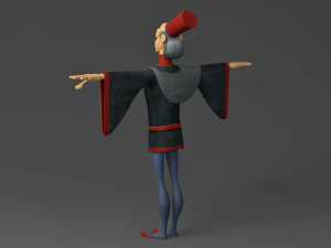 cartoon man 3D Model