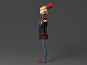 cartoon man Modèle 3D