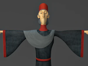 cartoon man 3D Model