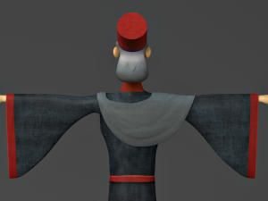 cartoon man Modèle 3D
