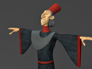 cartoon man Modèle 3D