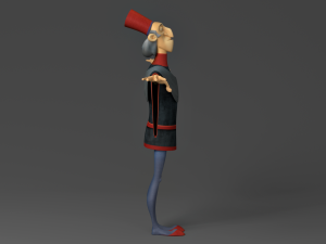 cartoon man Modèle 3D
