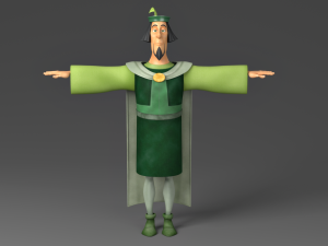 cartoon man 2 3D Model