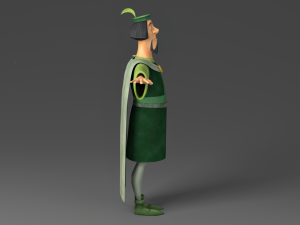 cartoon man 2 Modello 3D