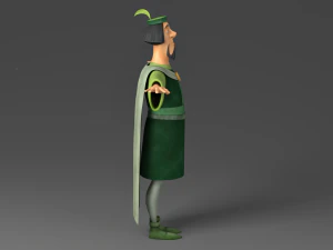 cartoon man 2 3D Model