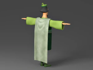 cartoon man 2 3D Model