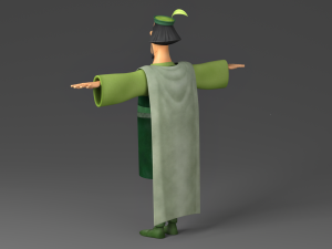 cartoon man 2 Modello 3D