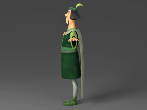 cartoon man 2 3D Model