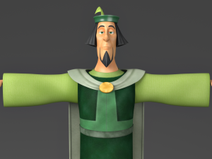 cartoon man 2 Modello 3D