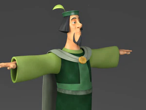 cartoon man 2 3D Model