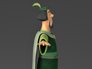 cartoon man 2 Modello 3D