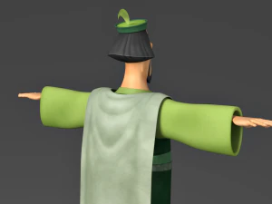 cartoon man 2 3D Model