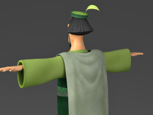 cartoon man 2 Modello 3D