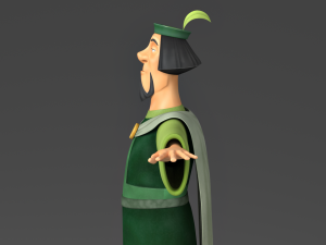 cartoon man 2 Modello 3D