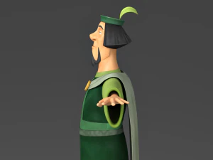 cartoon man 2 3D Model