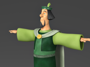 cartoon man 2 Modello 3D