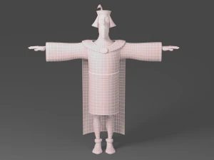 cartoon man 2 3D Model