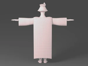cartoon man 2 3D Model