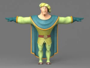 stripfiguur 3 3D Model