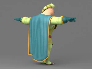 cartoom man 3 3D Model
