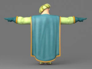 cartoom man 3 3D Model