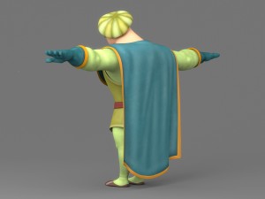 cartoom man 3 3D Modell
