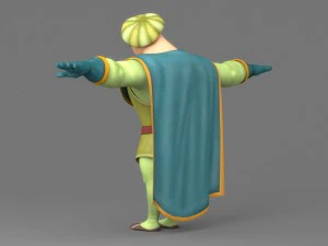cartoom man 3 3D Model