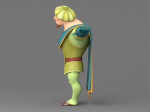 cartoom man 3 3D Modell