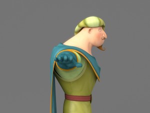 cartoom man 3 3D Modell