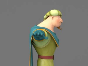 cartoom man 3 3D Model