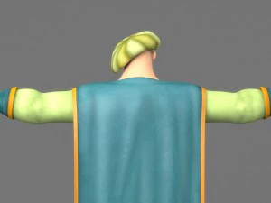 cartoom man 3 3D Model