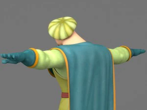 cartoom man 3 3D Model