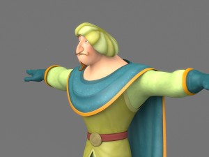 cartoom man 3 3D Modell