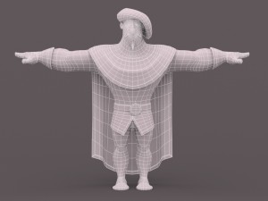 cartoom man 3 3D Modell