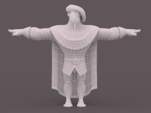 cartoom man 3 3D Model