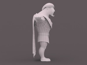 cartoom man 3 3D Modell