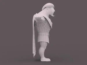 cartoom man 3 3D Model