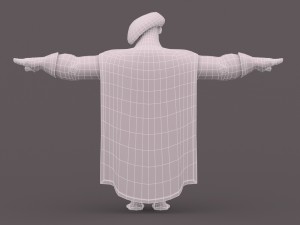cartoom man 3 3D Modell