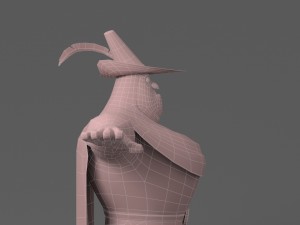 cartoon fat man 3D Model