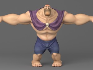 cartoon giant Modèle 3D