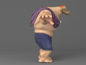 cartoon giant Modèle 3D