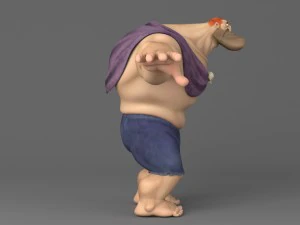 cartoon giant 3D Model