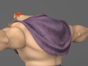 cartoon giant 3D Model