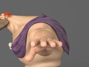 cartoon giant 3D Model