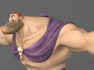 cartoon giant 3D Model
